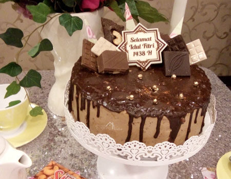 choco melt silverqueen cake